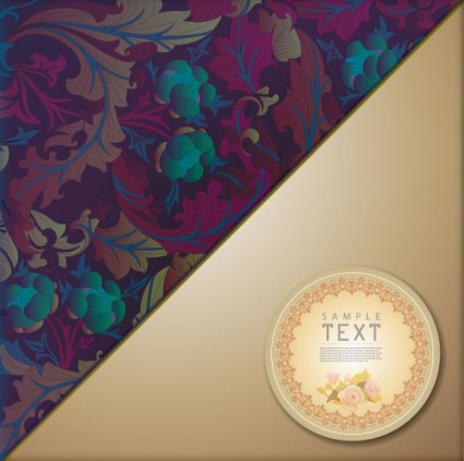 Classic Pattern Background Vector