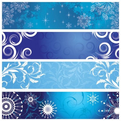 Classic Pattern Banner Vector