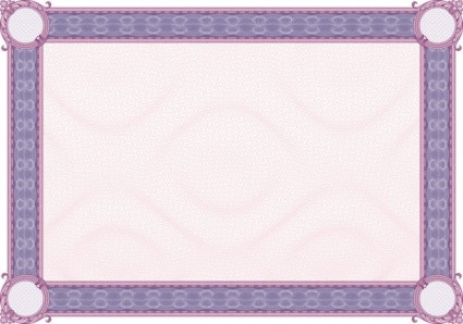 Classic Pattern Border Security Vector