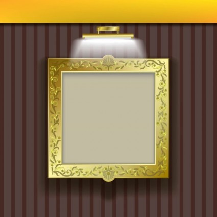 Classic Pattern Frame Vector