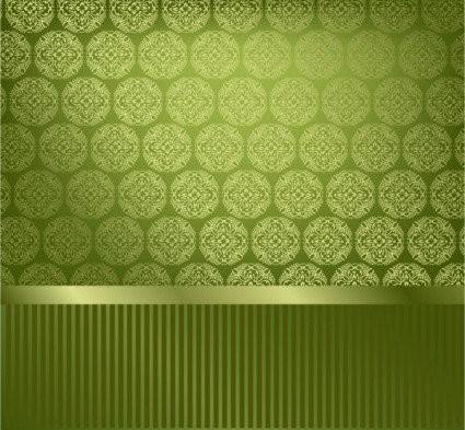 Classic Pattern Wallpaper Vector