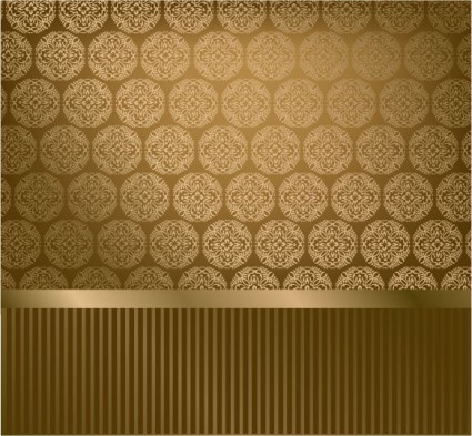 Classic Pattern Wallpaper Vector