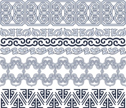 Classic Traditional Pattern Lace Vector