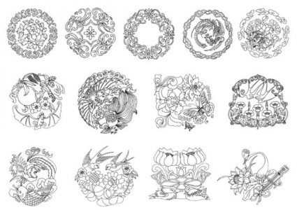 Classical Patterns Vector