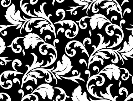Classical Tradition Floral Pattern Vector