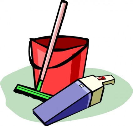 Cleaning Tools Clip Art