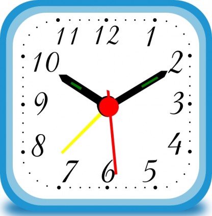 relógio alarme clip-art