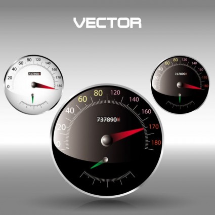 vector de u200bu200btable de velocidad de reloj