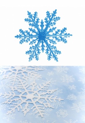 Close Snowflakes Hd Larger Image