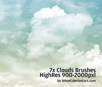 Cloud brushes hires nr de