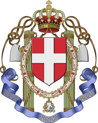 Wappen von Italien-ClipArt
