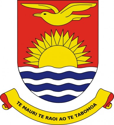 Wappen Kiribatis ClipArt