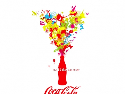 Coca cola tapet marek innych