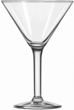 ClipArt di bicchiere da cocktail martini