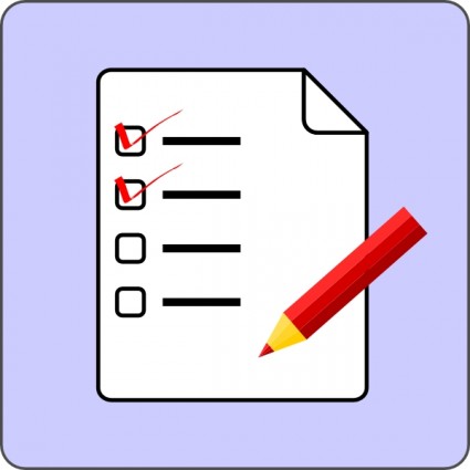Kabeljau Fsfe Checkliste Symbol ClipArt
