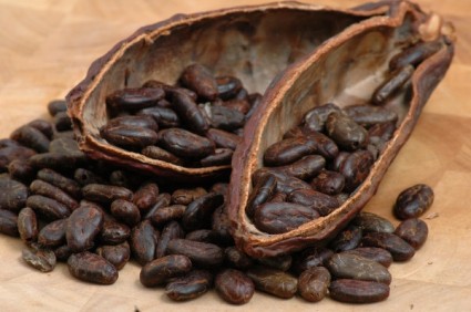 imagen de hd de la fruta de granos de café