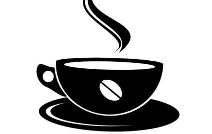 grafika wektorowa filiżanka kawy