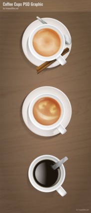 層状コーヒー cuppsd