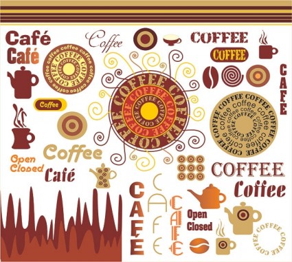 arte vettoriale caffè