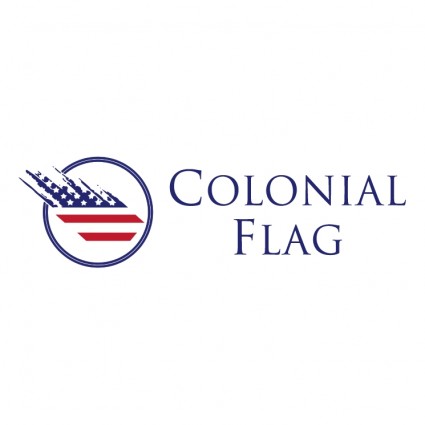 koloniale Flagge