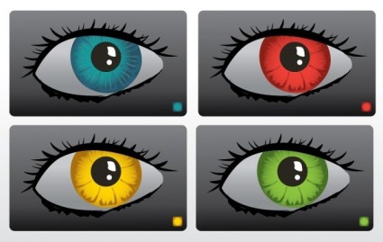 Color Eyes Vector