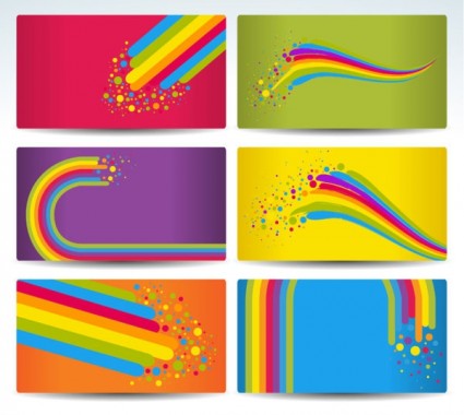Color Note Background Vector
