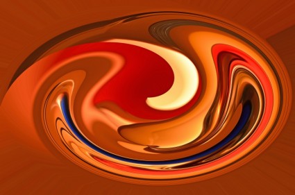 color naranja colorido de spinning