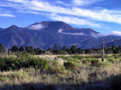 المناظر الطبيعية في جبال كولورادو
