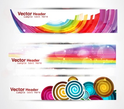 coloridos carteles vector geometría