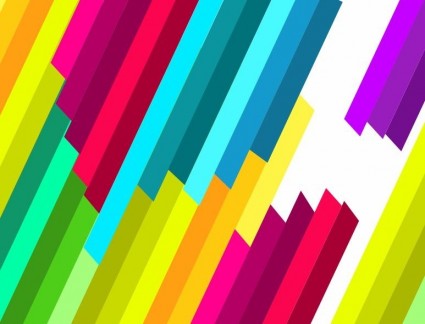 padrão de listra diagonal coloridos vector