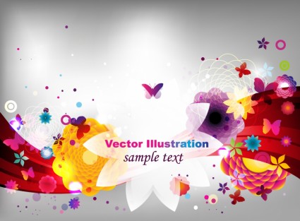 vector patrón moda colorido