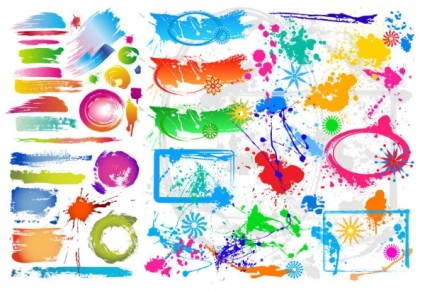 Colorful Ink Vector