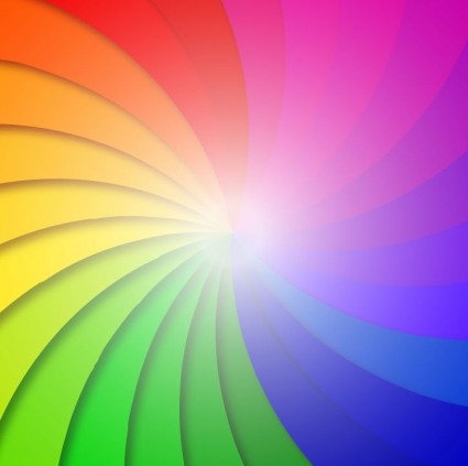 warna-warni swirl latar belakang vektor ilustrasi