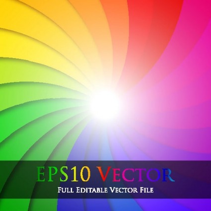 rotazione sfondo colorato vettoriale