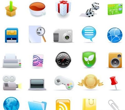 Colorful Web Icons