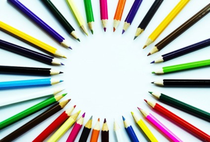 kolorowe ołówki