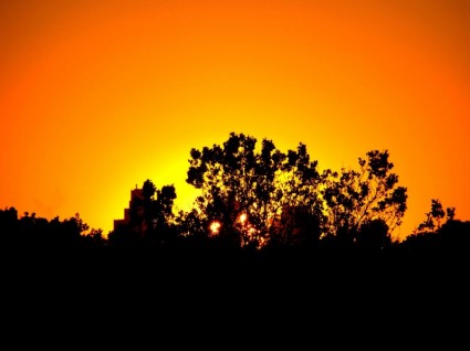 tramonto colorato