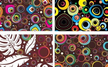 patrones coloridos círculo