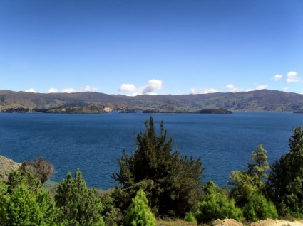 agua del lago Columbia