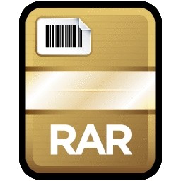 圧縮されたファイル rar