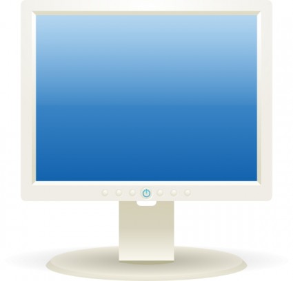 máy tính màn hình lcd màn hình clip nghệ thuật