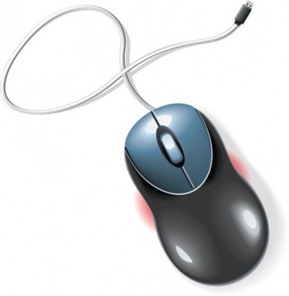 illustrazione vettoriale del mouse di computer