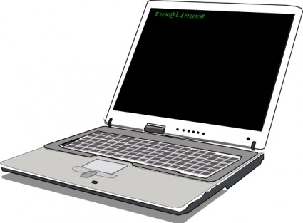 komputer notebook clipart