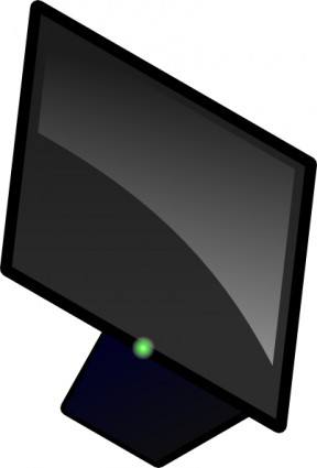 arte de clip de la pantalla de ordenador