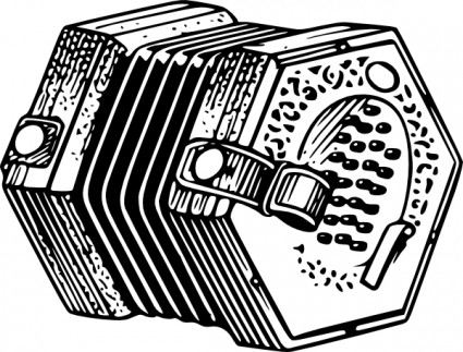 clip art de concertina