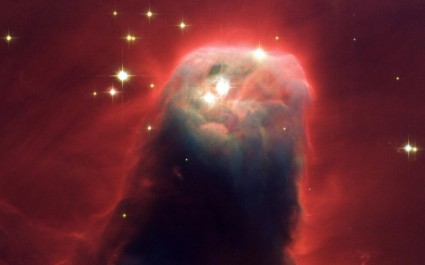 unicornio de constelación cono nebulosa oscura nebulosa