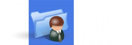 ClipArt icona cartella di contatti