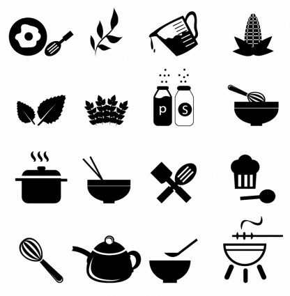 Los iconos de la cocina