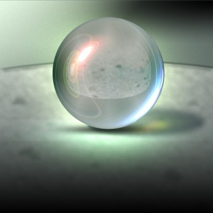 Cool Texture Transparent Sphere Psd Layered