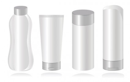 Cosmetic Container Vector